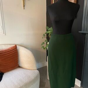 Elegant Green Women's Skirt